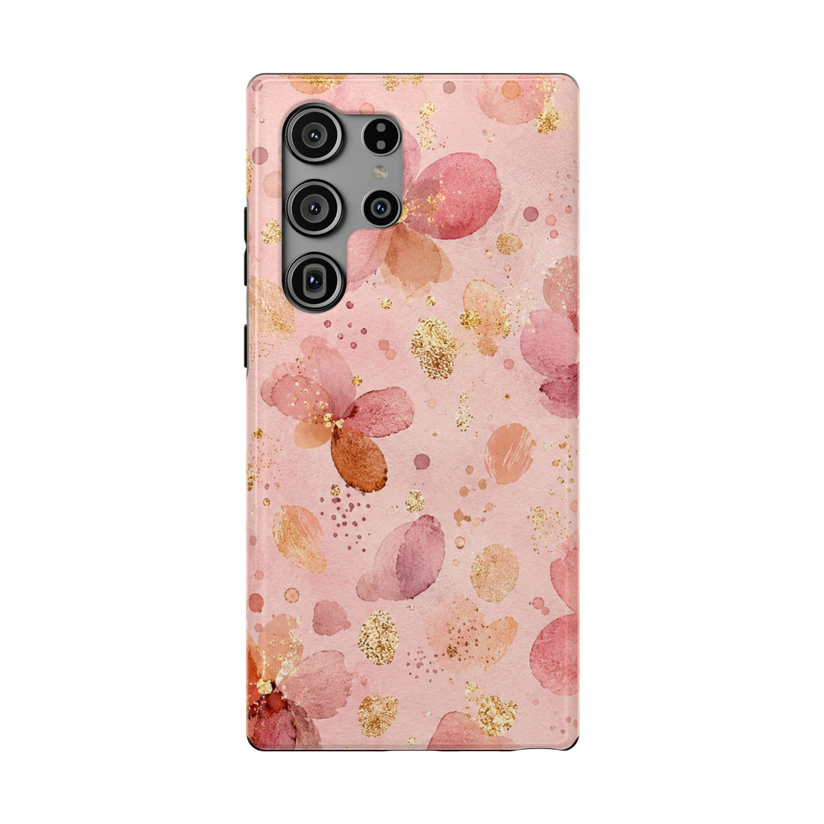 Watercolor Blossom protective phone case for Samsung Galaxy S23 Ultra, glossy finish