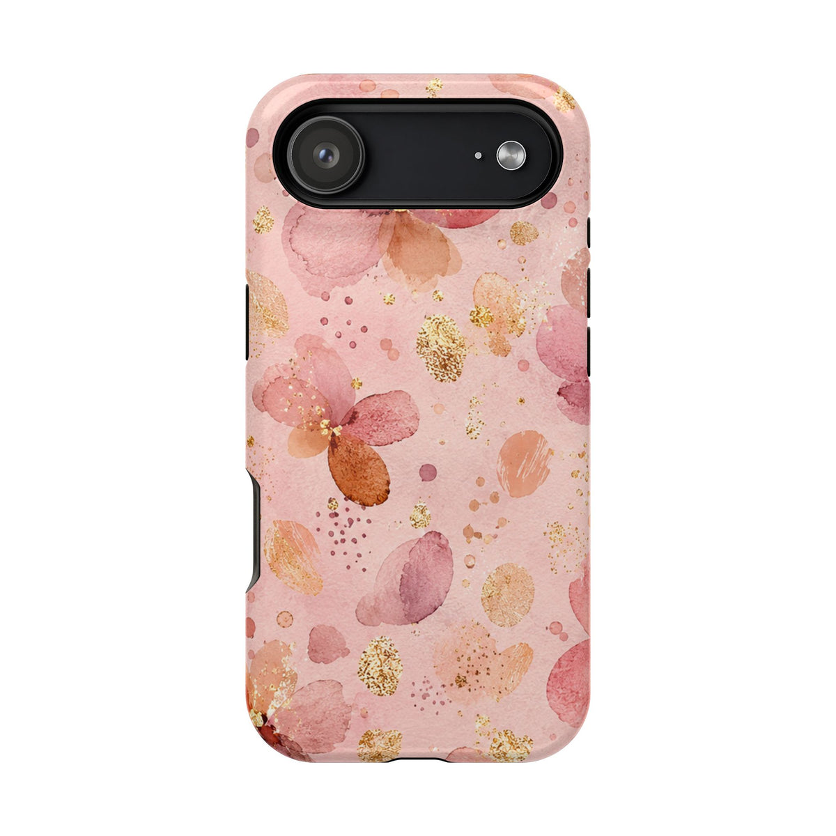 Watercolor Blossom MagSafe case for iPhone 17 Air, glossy finish